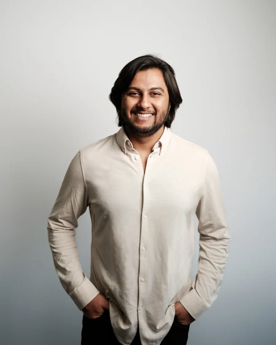 Porträt von Umer Qureshi.